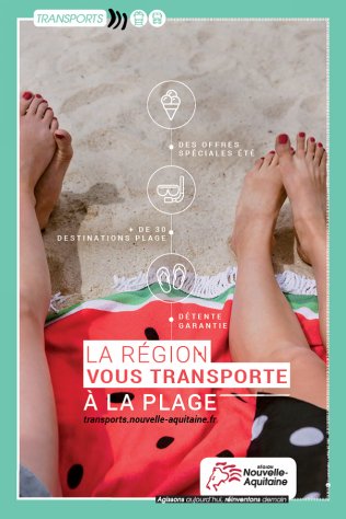 Nouvelle Aquitaine : Cet été, la Région vous transporte !